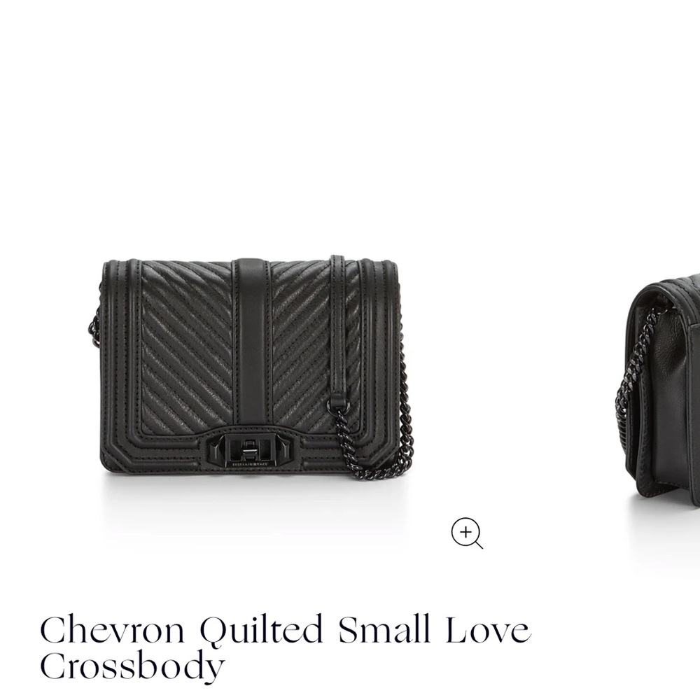 Black Rebecca minkoff crossbody